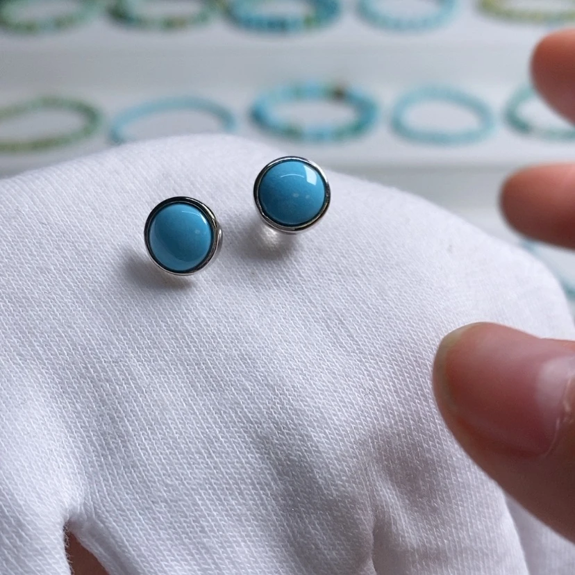 【闪购商品】绿松石。银S925镶嵌T****容