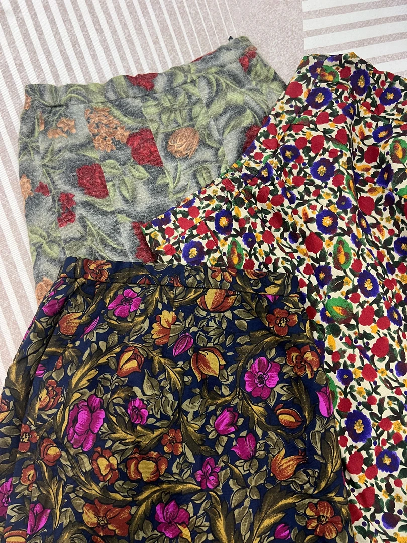 菲亚古着vintage日系百搭半身裙【直播高价链接】