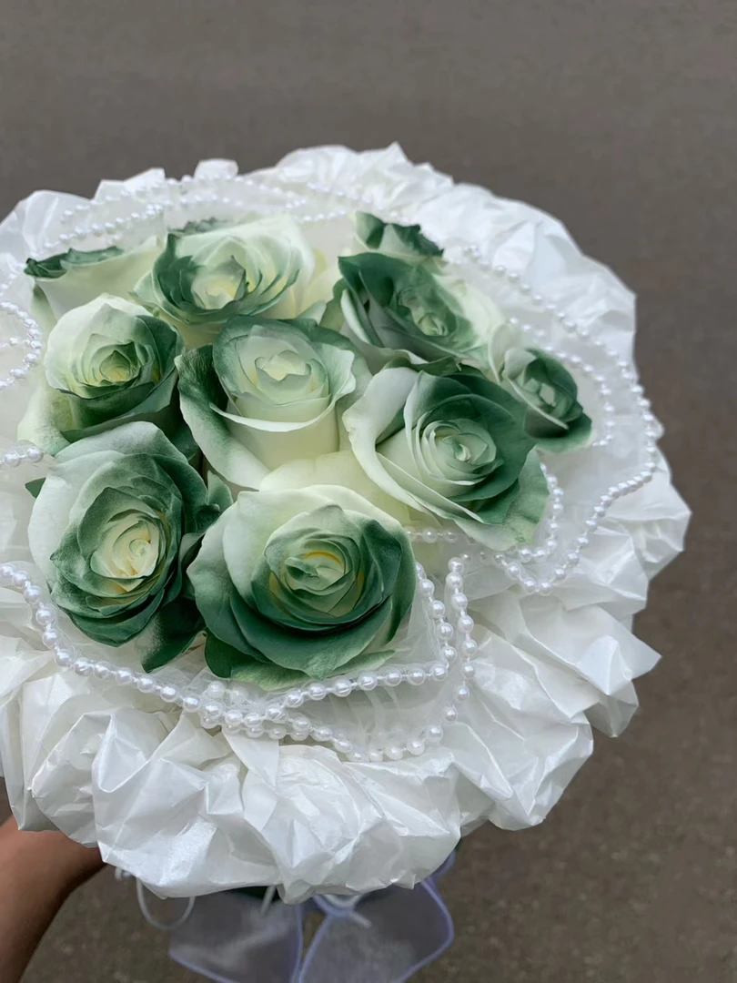 玫瑰花束送人礼物生日聚会相亲约会求婚赠别礼品花束鲜花配送