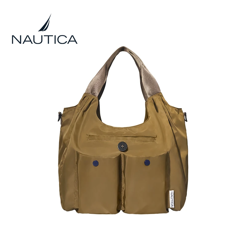 【三胎妈妈黄黄专属】NAUTICA诺帝卡大容量防水流浪包斜跨运动背包