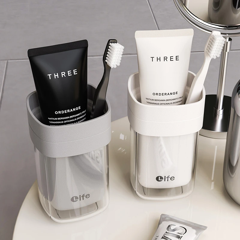 漱口杯刷牙杯子牙具电动牙刷收纳旅行学生宿舍住校漱口旅行洗漱杯