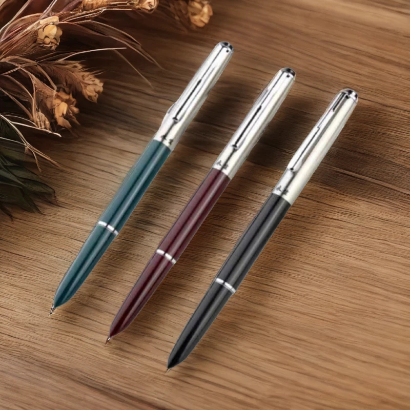 永生老式钢笔正品老款怀旧经典复古挤捏吸墨水男女初学者小学年级