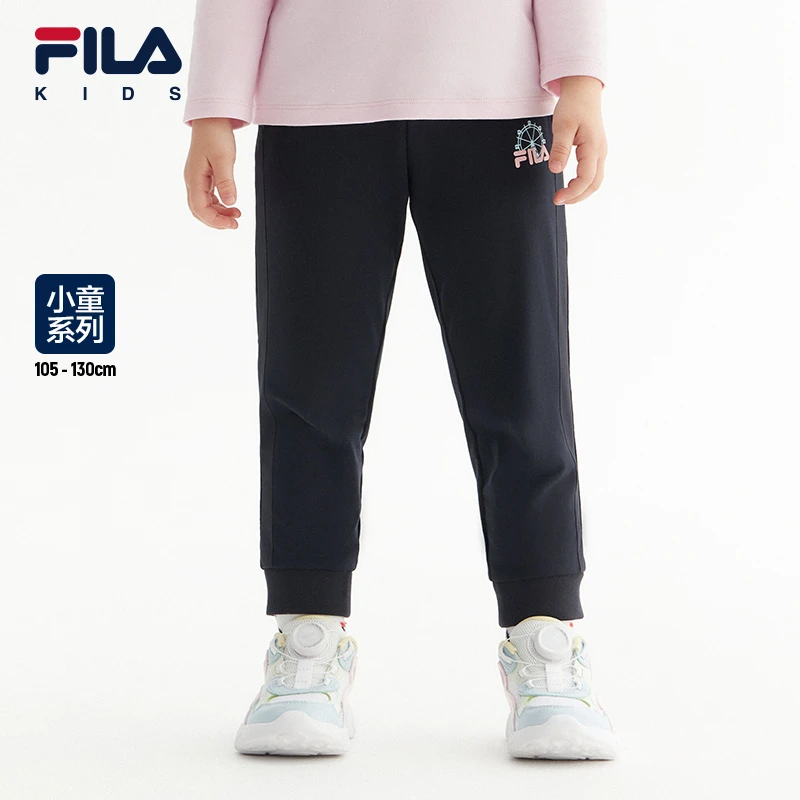 FILA斐乐儿童2023年春季幼小童针织长裤K11G312604F