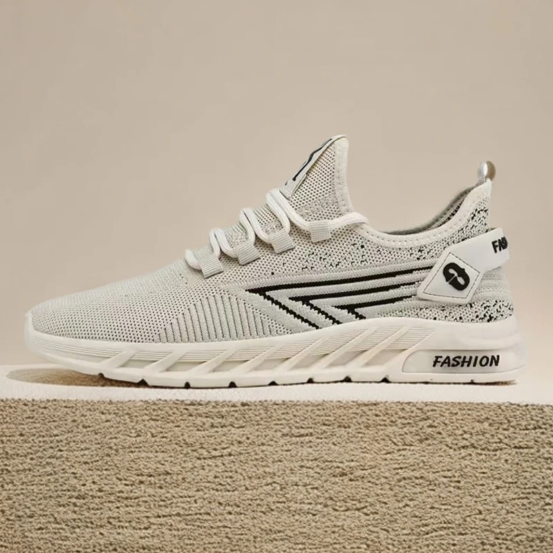 【新款福利】夏季时尚百搭舒适软底飞织网面休闲鞋DY018