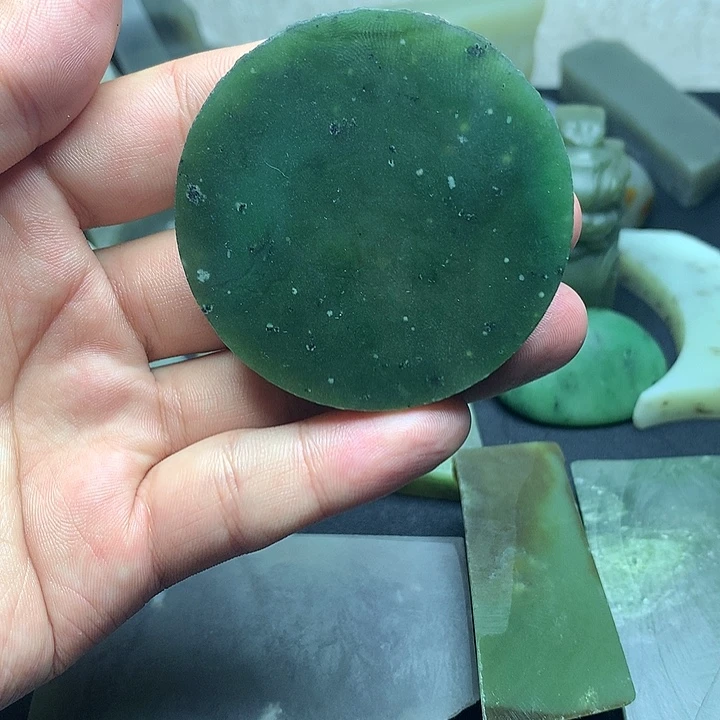 【闪购商品】和田玉(糖玉)珠宝半成品未镶嵌