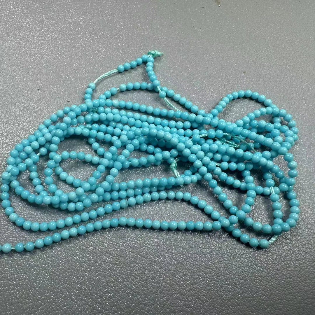 串珠小圆珠2/3/4mm散珠隔珠佛珠流苏手链项链服饰配件diy