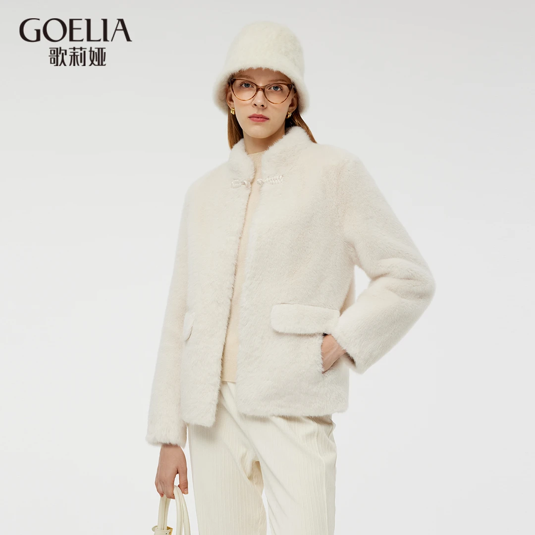 歌莉娅 冬季新品  新中式外套  1CCC6F530