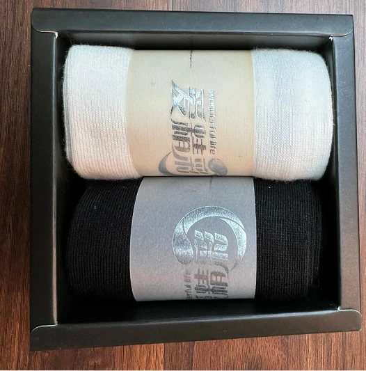 两双男士棉袜 亲肤 棉袜