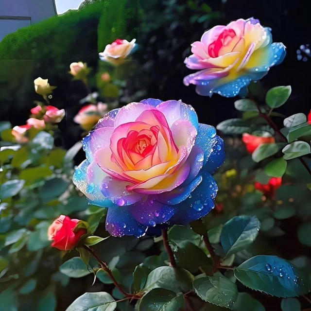 【四季开花】香水玫瑰爆款花卉大全绿植月季老桩根树苗盆栽耐寒批发