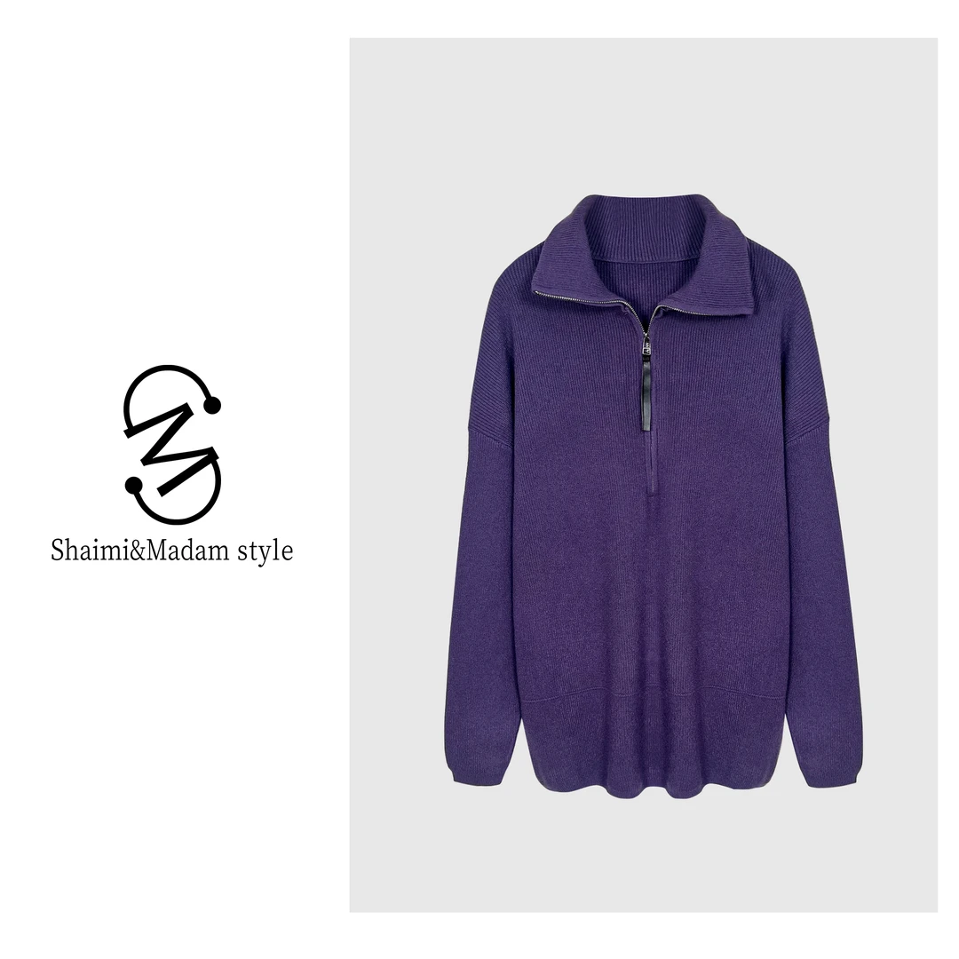 【欢姐推荐】2024冬季女装气质轻奢时尚毛衣QJ409AF265826