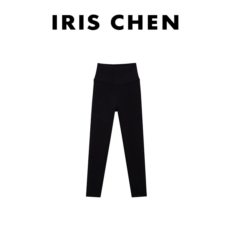 IRIS CHEN 安第斯山羊绒打底裤 2024冬330g弹力大加厚裤24KZ528