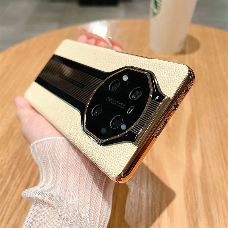 新款高级秒变保时捷华为mate50手机壳华为P60保护壳magic5pro硬壳