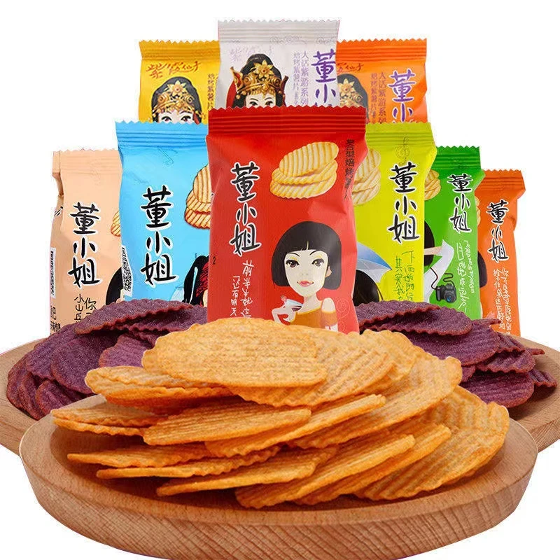 【董小姐轻食薯片】董小姐薯片小包装散装整箱批发便宜零食大礼包