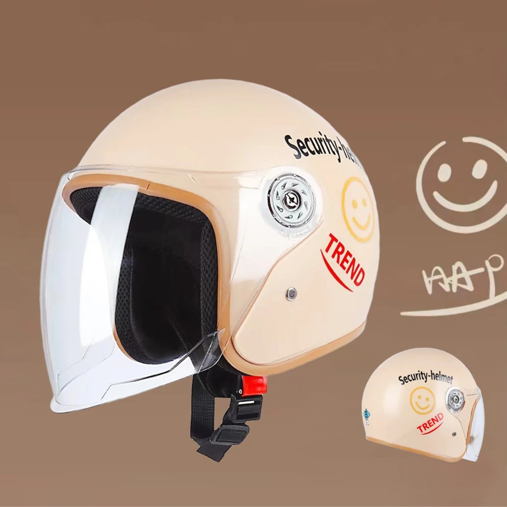 秋冬季成人防寒保暖烤漆防雾卡通萌趣冬季头盔 苏苏 B2骑行头盔