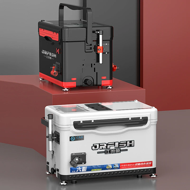 【粉丝福利】江流鱼2023新款26L超轻野钓小型多功能钓鱼水库钓箱