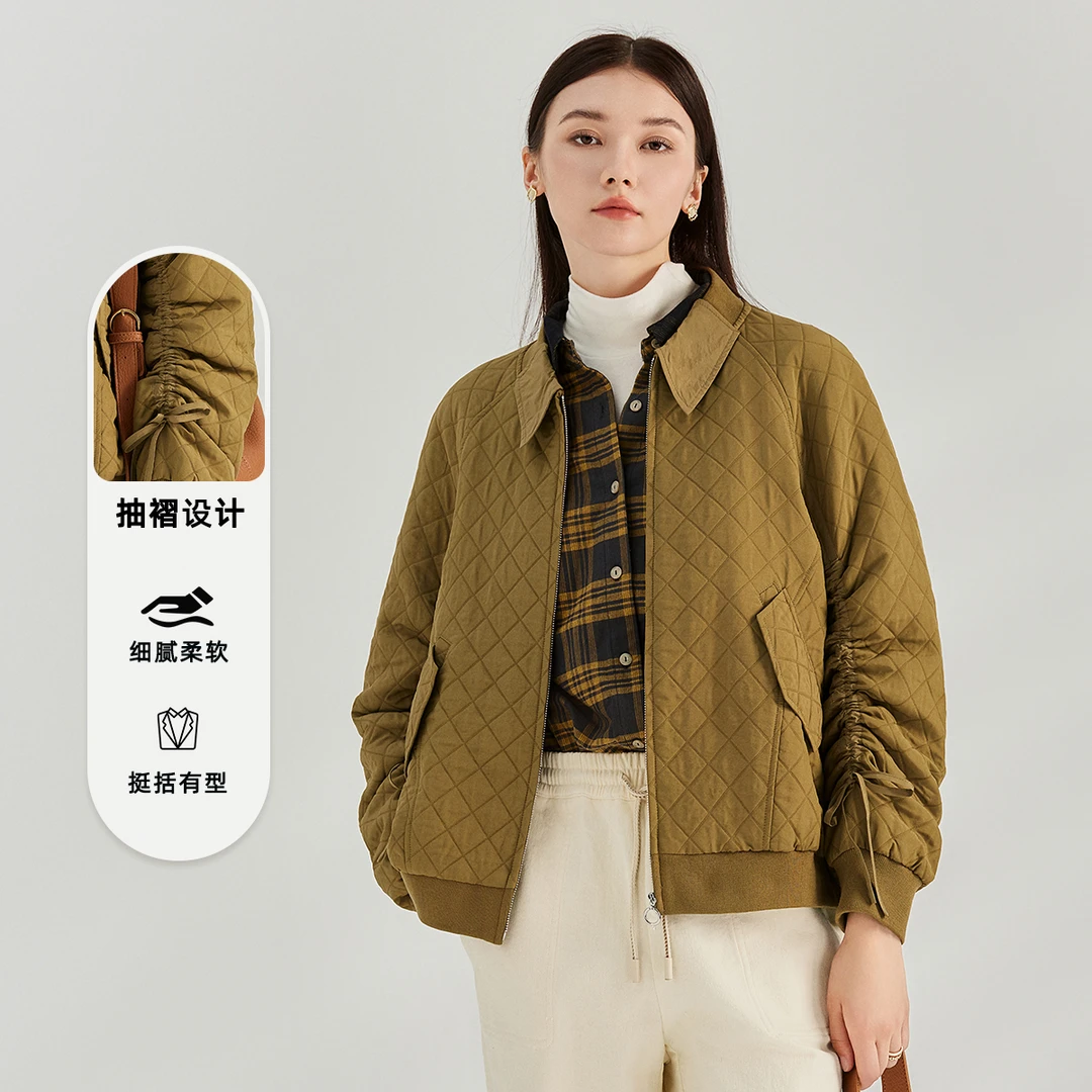 【商品】Elva’Island冬季咖色外套