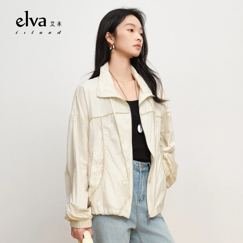 【商品】Elva’Island秋季米色外套