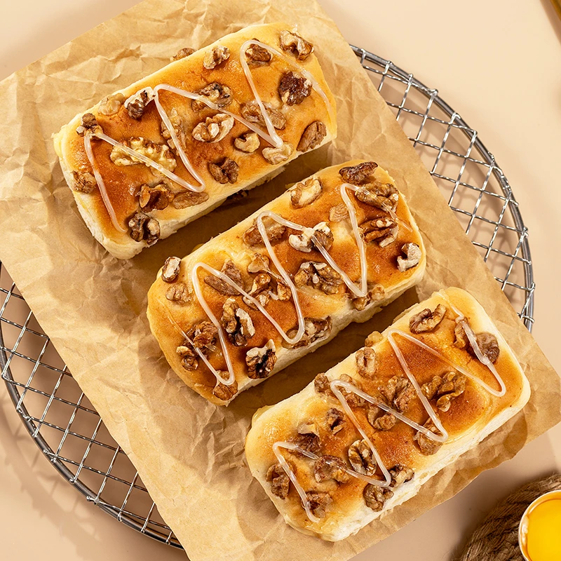 凯利来法式布里奥斯核桃面包奶油夹心面包420g*2箱