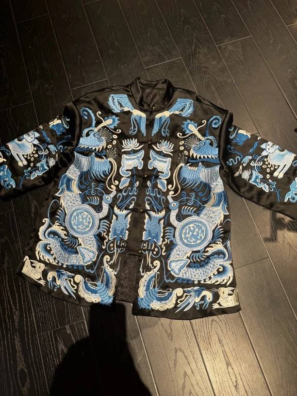 6619#《丹姐推荐》新中式重工国风刺绣外套