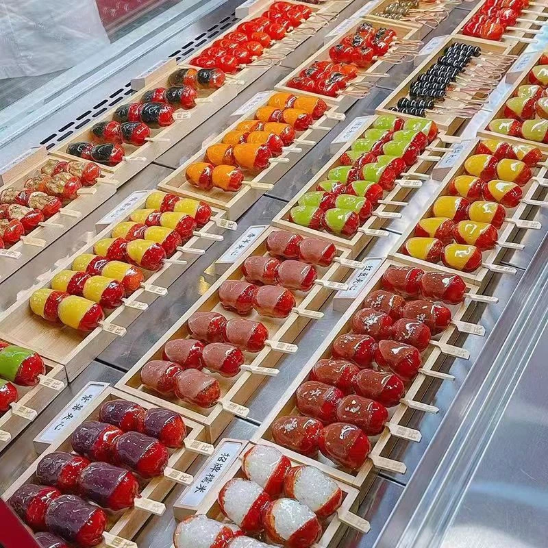 零基础学习-冰糖葫芦不化糖延时技术（含配方小料名称）商用升级