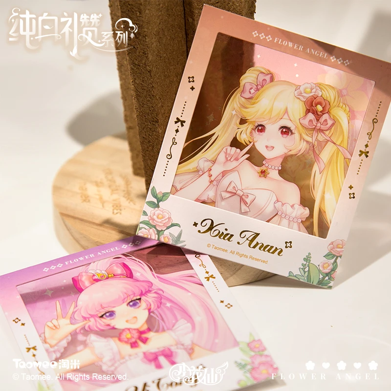【预售】小花仙动画纯白礼赞系列花朵相卡组