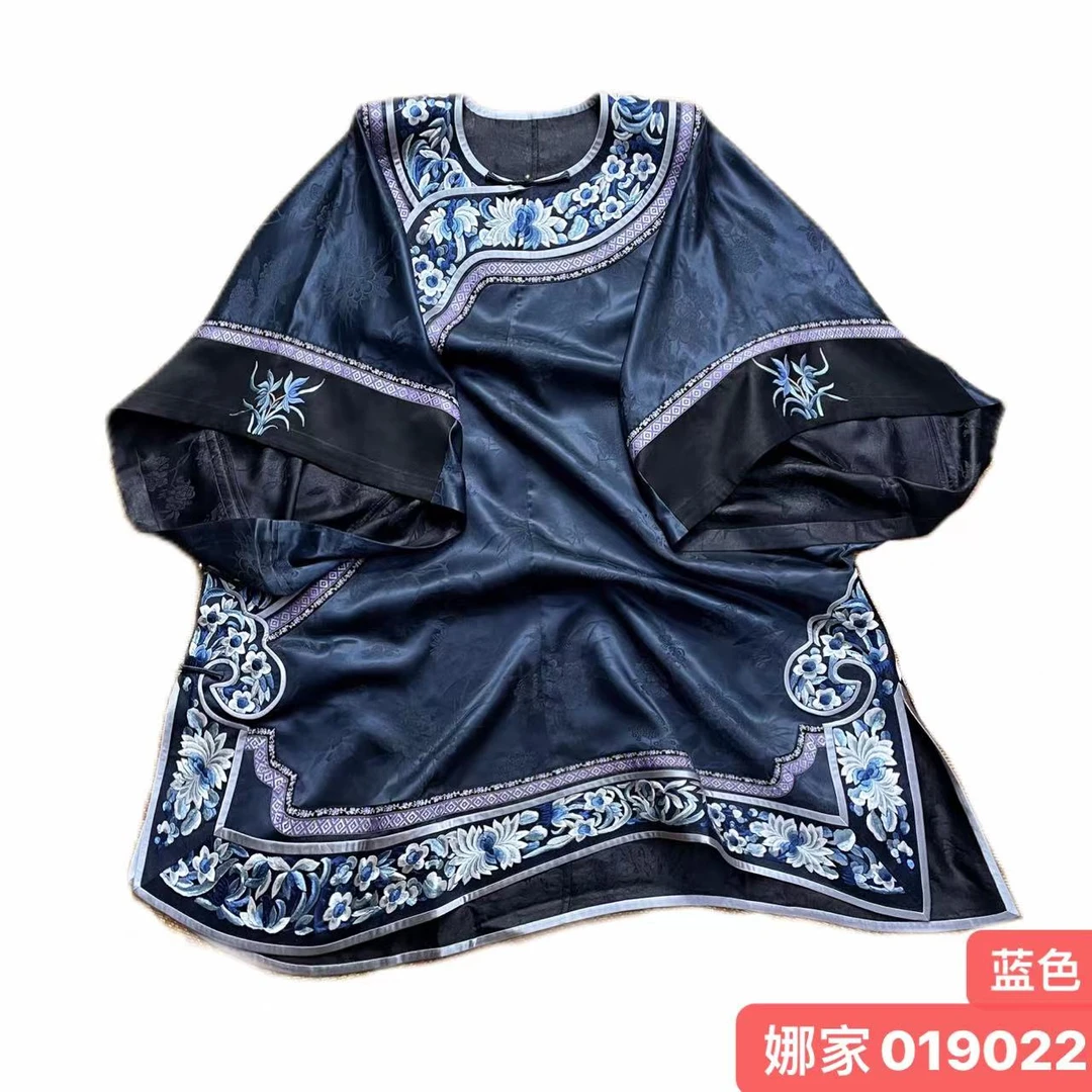 娜家香云纱国风刺绣太太服（019022）桑蚕丝复古传统民族风