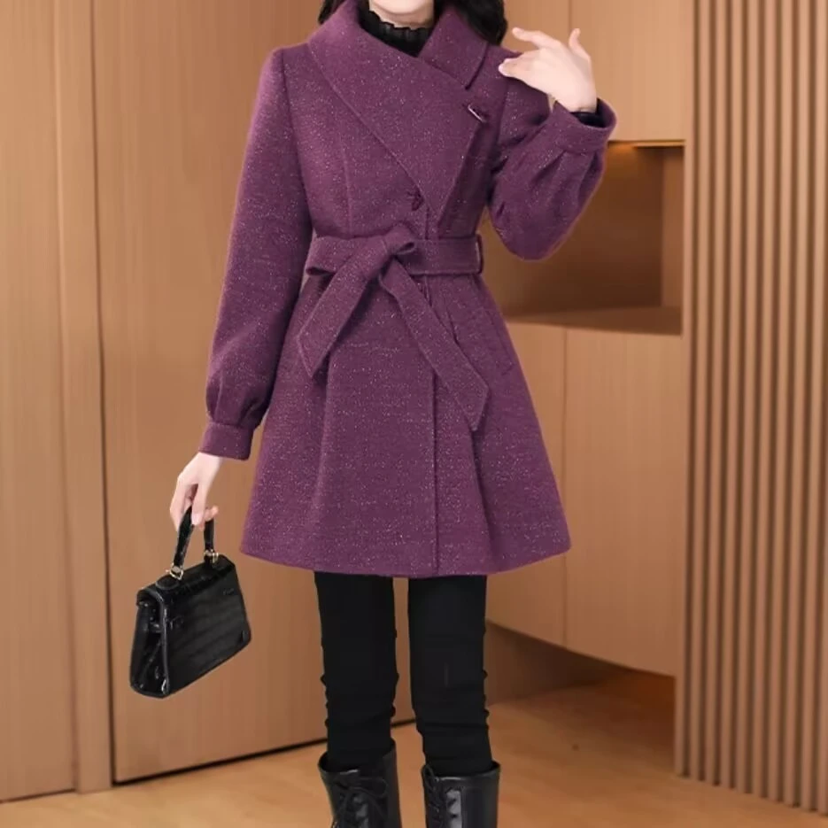 优雅新款气质时尚大气减龄休闲收腰显瘦外套23108-DXD