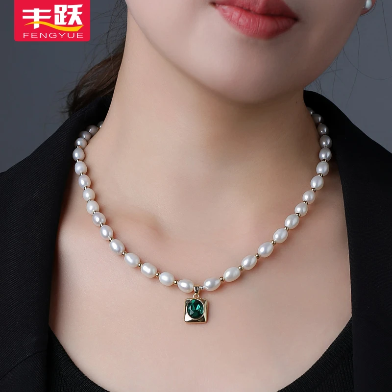 钛钢项链 原创设计法式复古时尚气质款30-40-50岁女毛衣链
