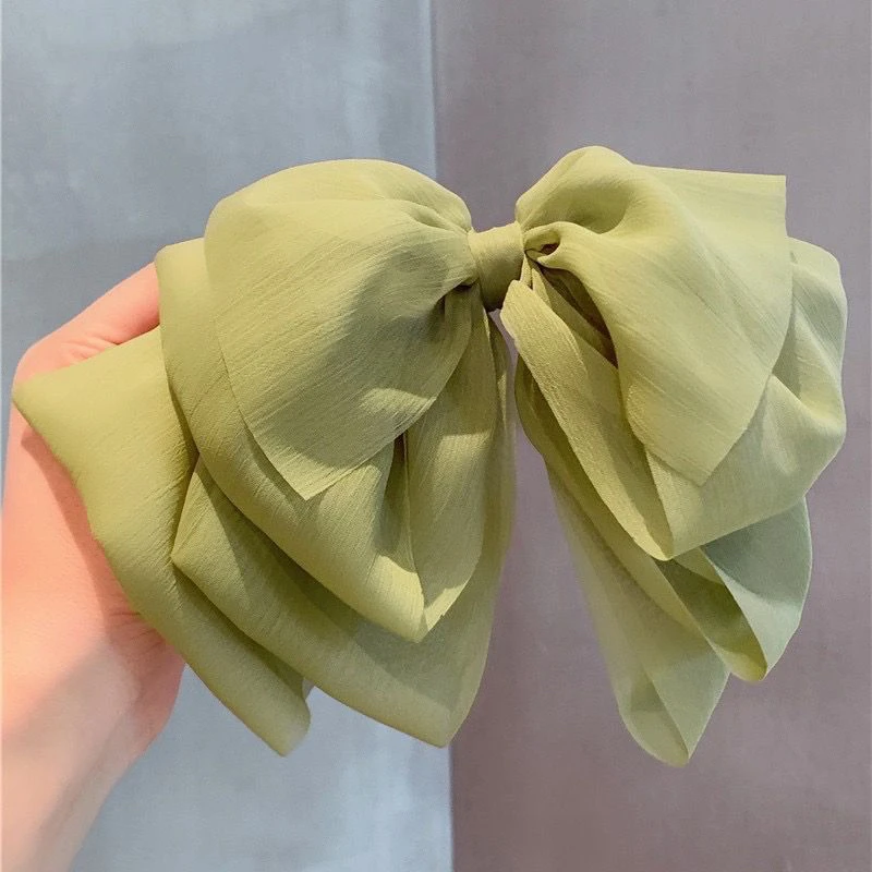 D0010 纱纱蝴蝶结发夹