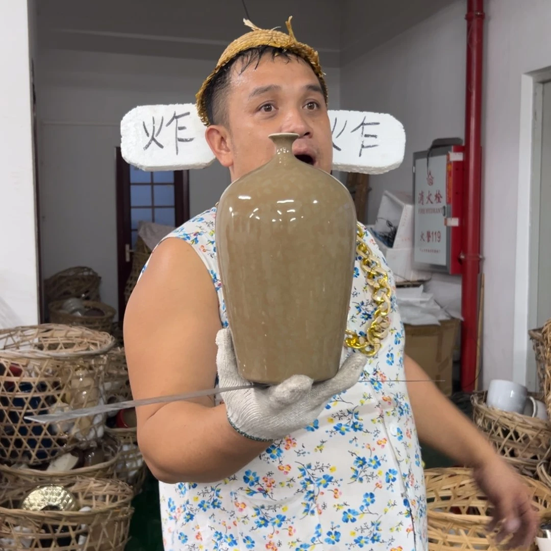 摆件108 号高中低温陶瓷工艺饰品(微瑕)
