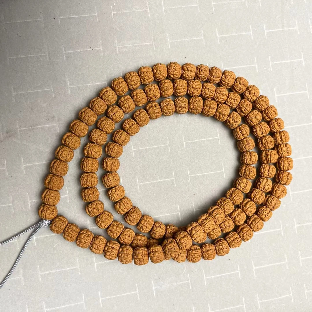 龙切肥龙108脖挂10mm金刚菩提手串印尼小金刚巨肉巨龙饕餮盘龙纹