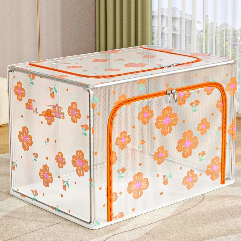 透明衣服收纳箱家用大容量衣物衣柜被子整理盒袋百纳箱子打包神器