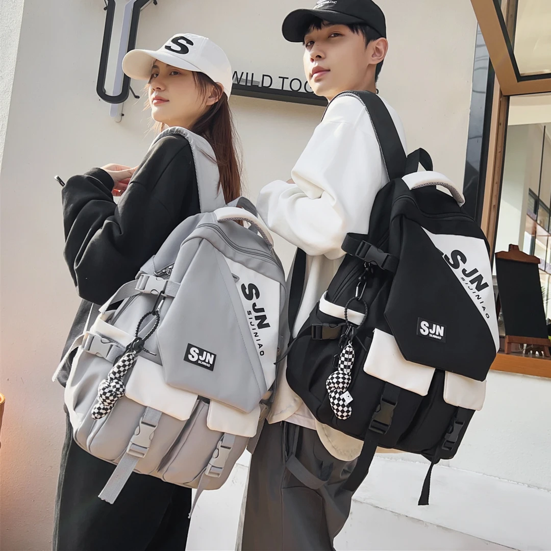 书包女大容量男生高中初中生中学生小学生女生背包女双肩包旅行包