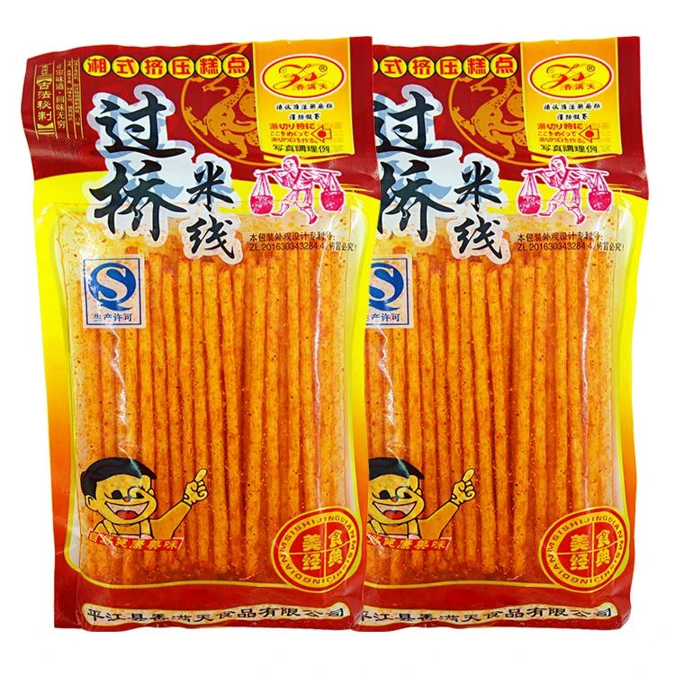 香满天过桥米线辣条8090后校园辣条儿时怀旧麻辣休闲零食小吃