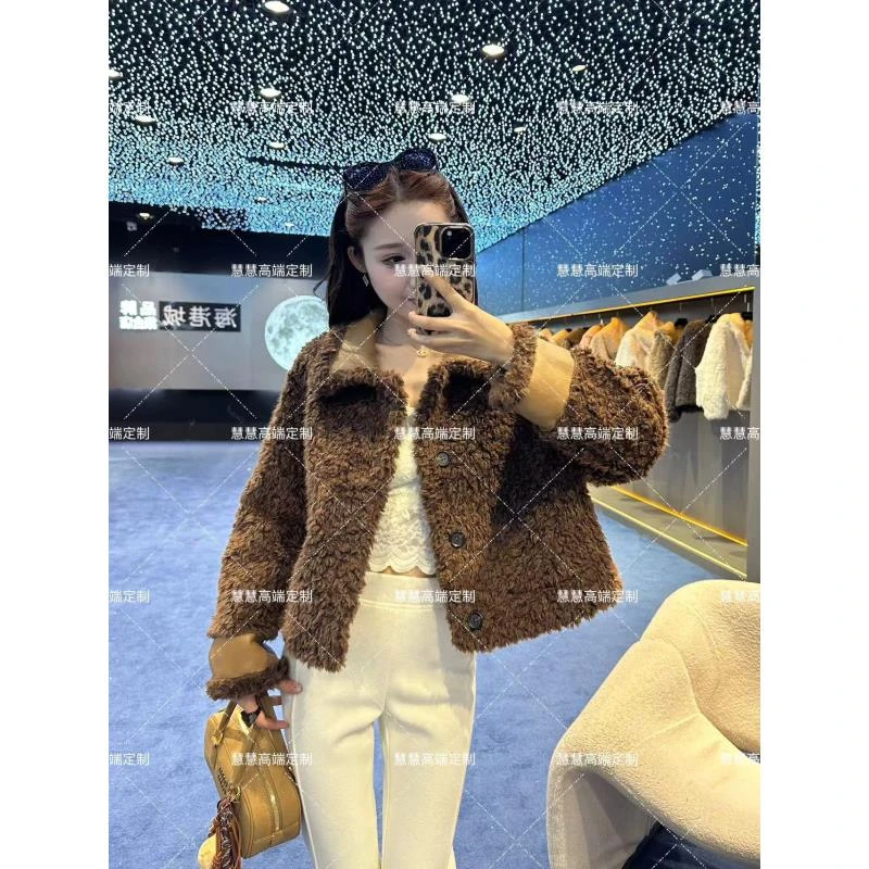 【慧慧】2024新款时尚百搭原创设计师新款 轻奢外套2498