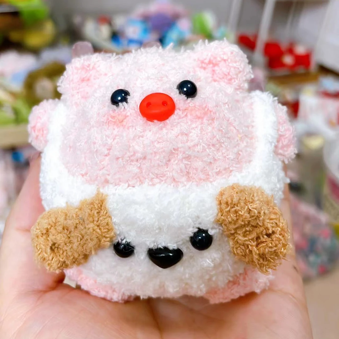 直播间选品DIY手工毛线钩织品玩偶摆件