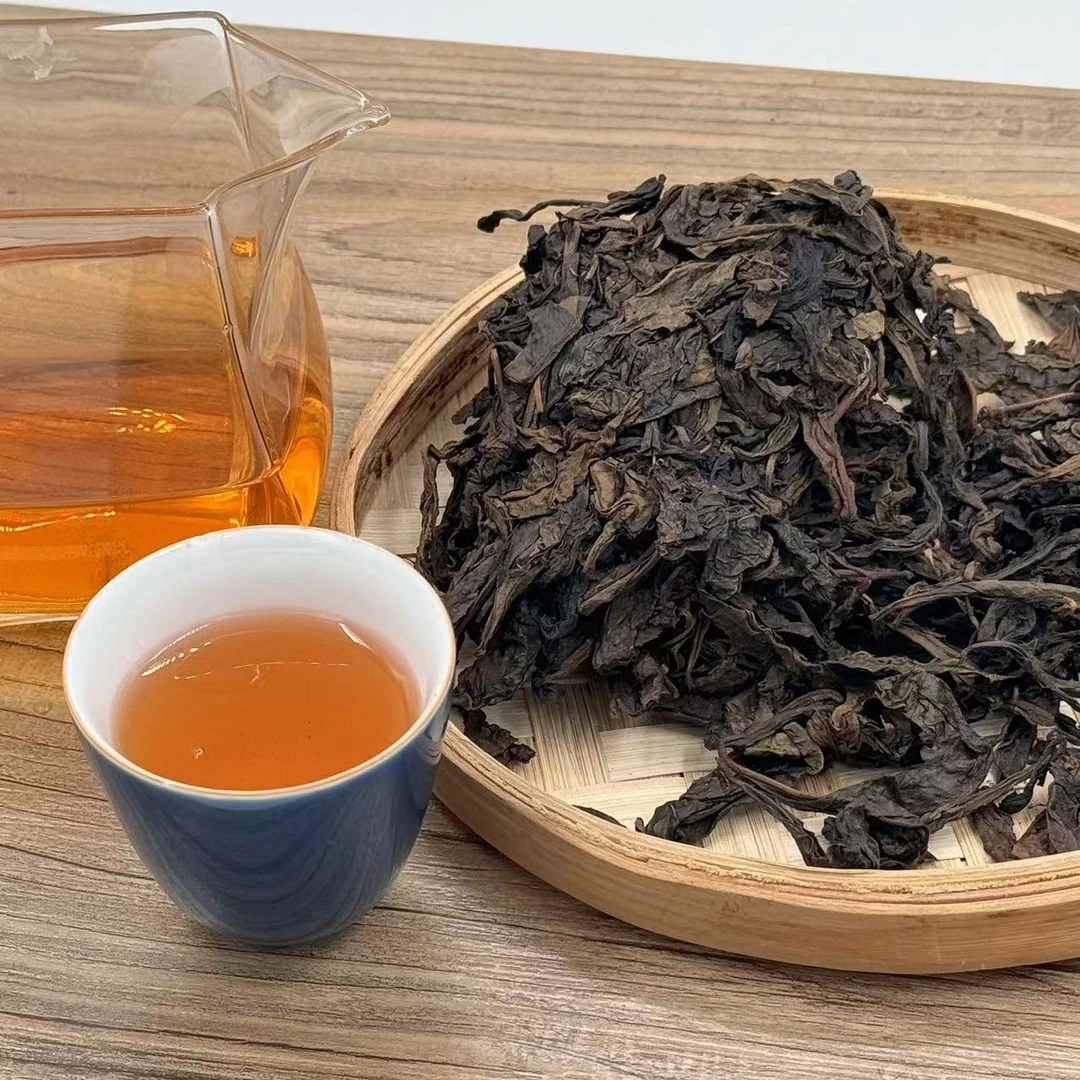 大份【高马贡尖】2018年高马产区老树荒野纯料贡尖茶 散装 安化黑茶