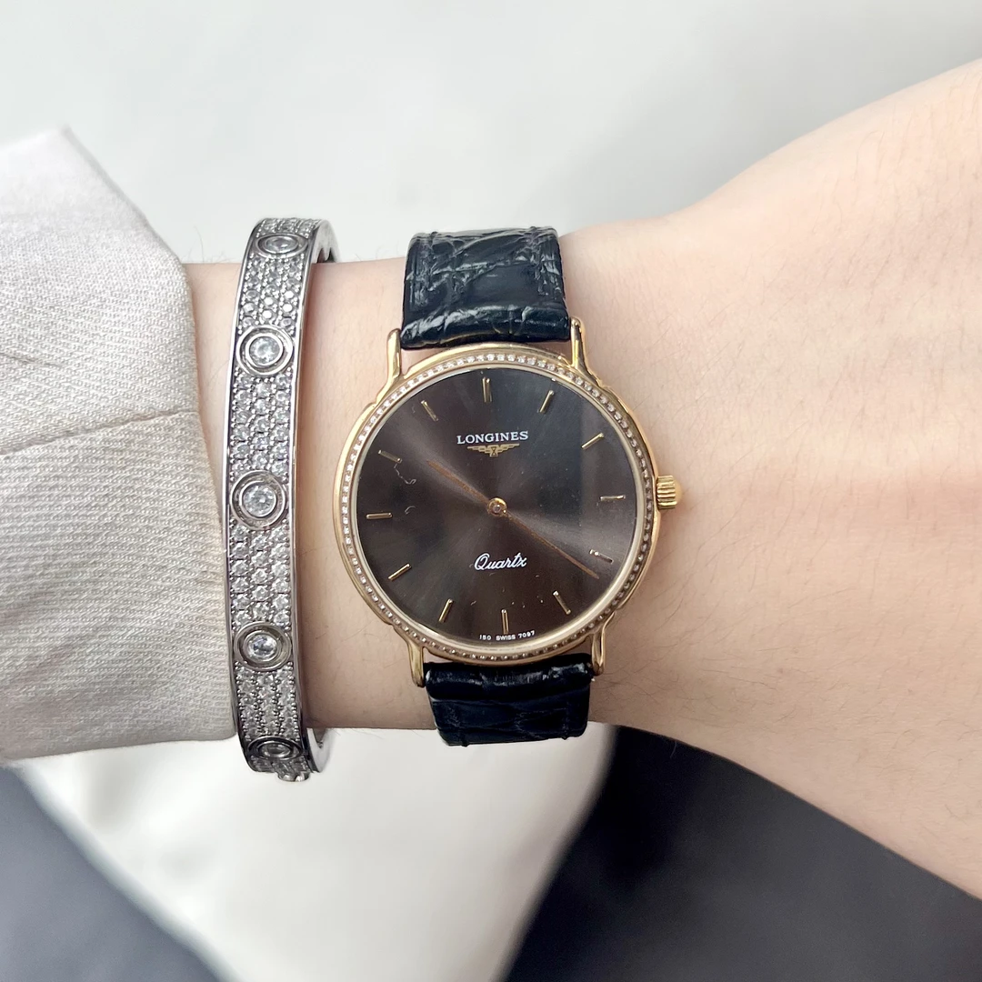 95新 Longines/浪琴 优雅系列/石英表/女表/LG060