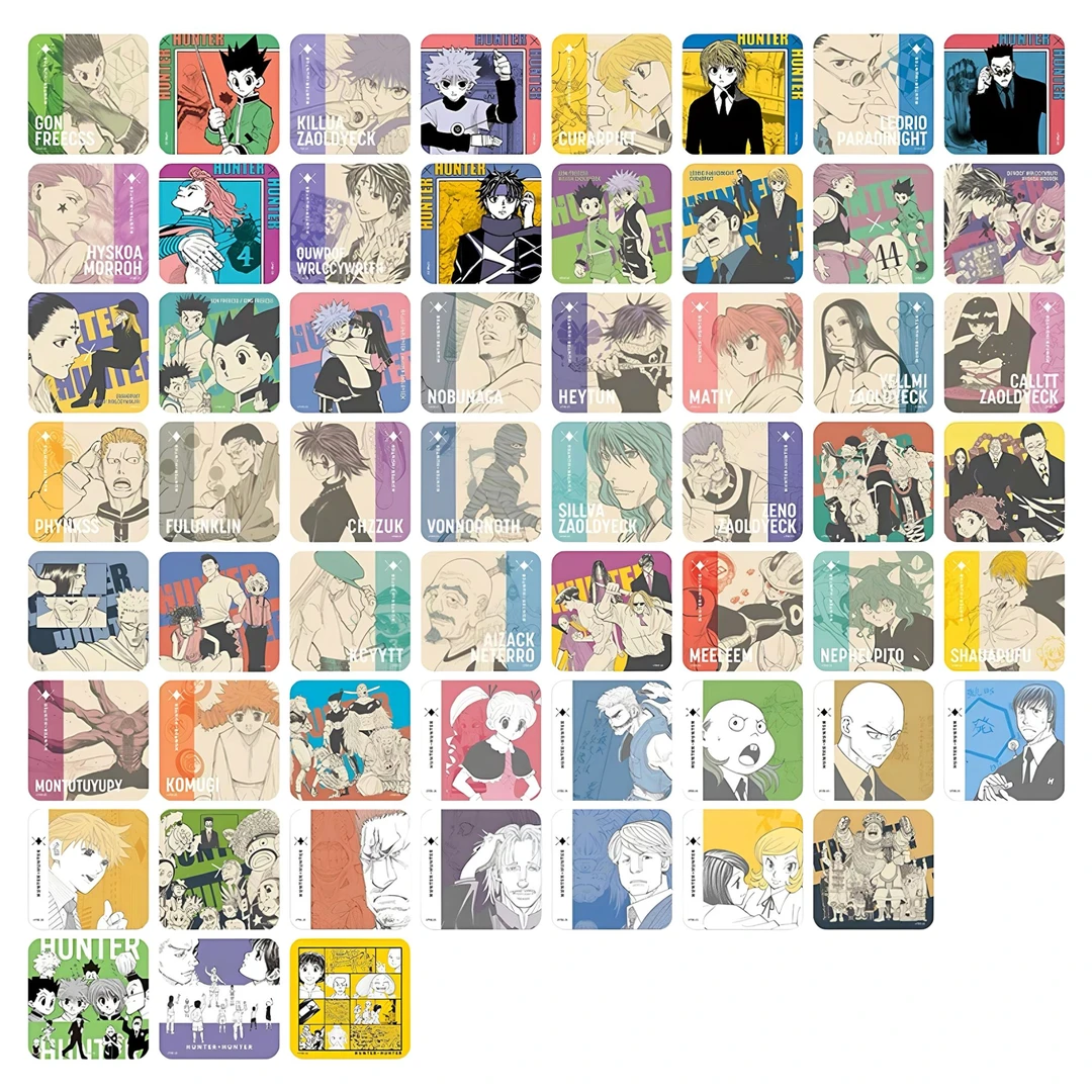 【全职猎人】第二弹 原画杯垫 盲抽一包（默认出厂瑕同意代拆）