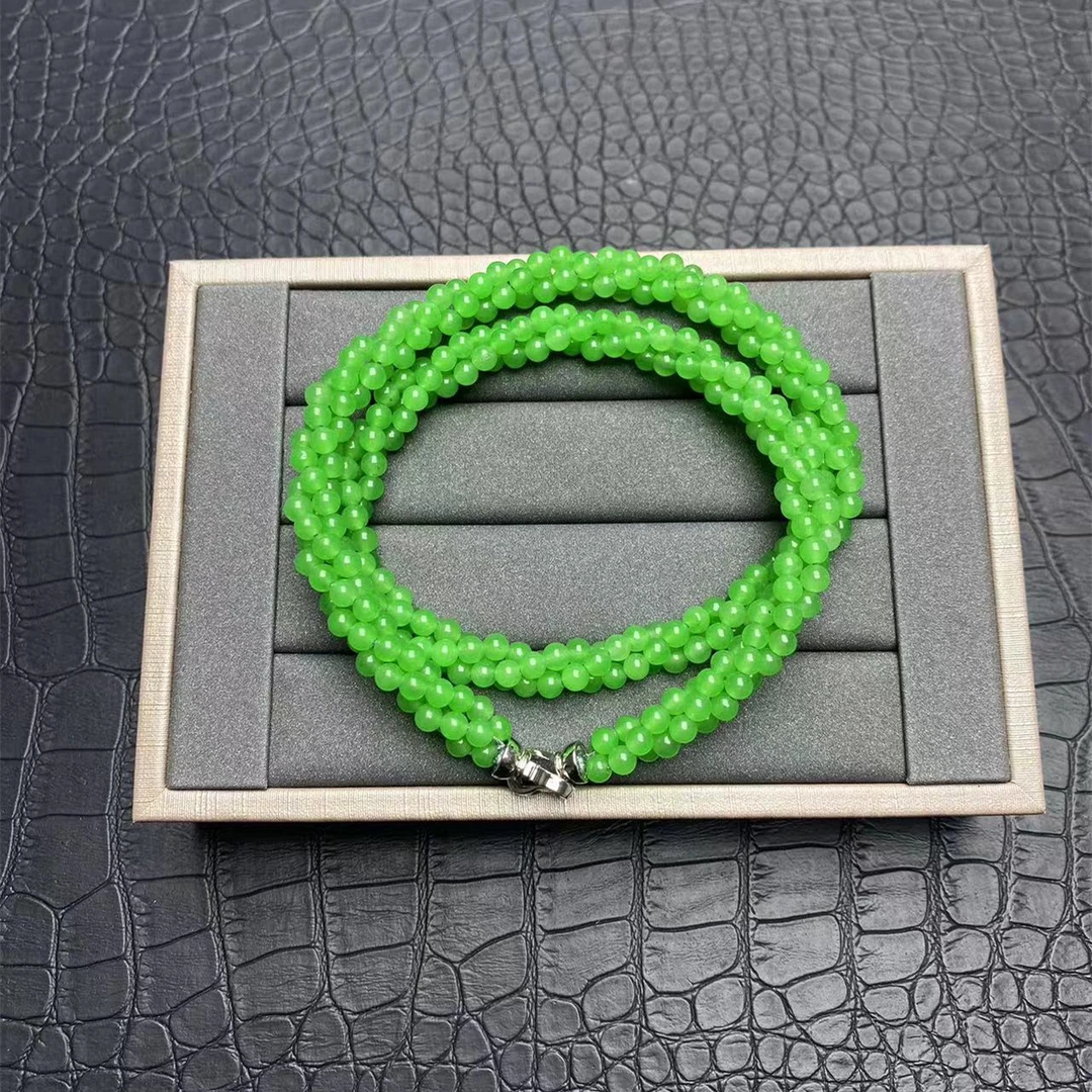 豪华定制 精品时尚绿翠女款百搭民族风项链27