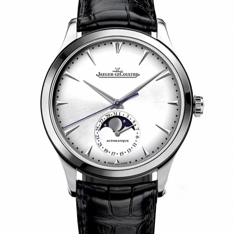 99新 Jaeger-LeCoultre/积家 大师系列1368420/金陀自动机械表
