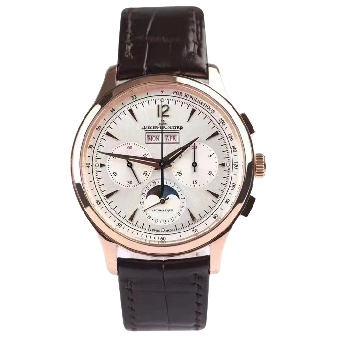 99新 Jaeger-LeCoultre/积家 大师系列413252J/22年全套/多功能表