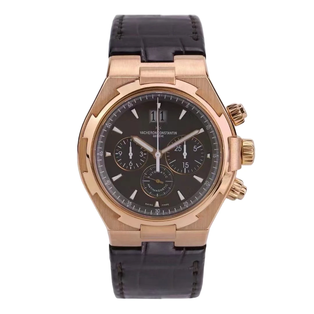 99新 Vacheron Constantin/江诗丹顿 纵横四海49150/玫瑰金机械表