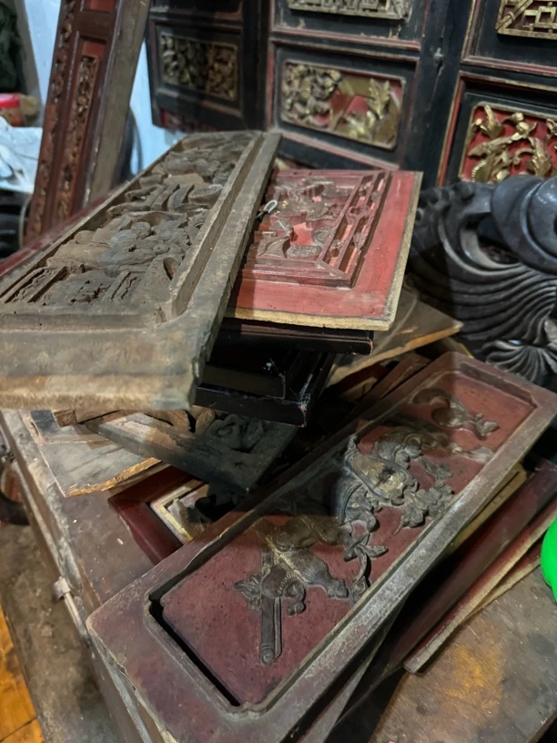 花板一批 木雕 各种题材