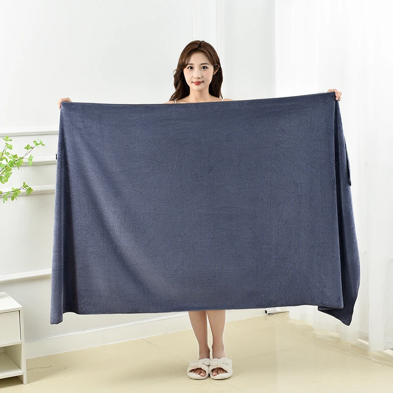 美容院专用浴巾铺床巾加大床单家用不掉毛柔软比纯棉吸水大号毛巾