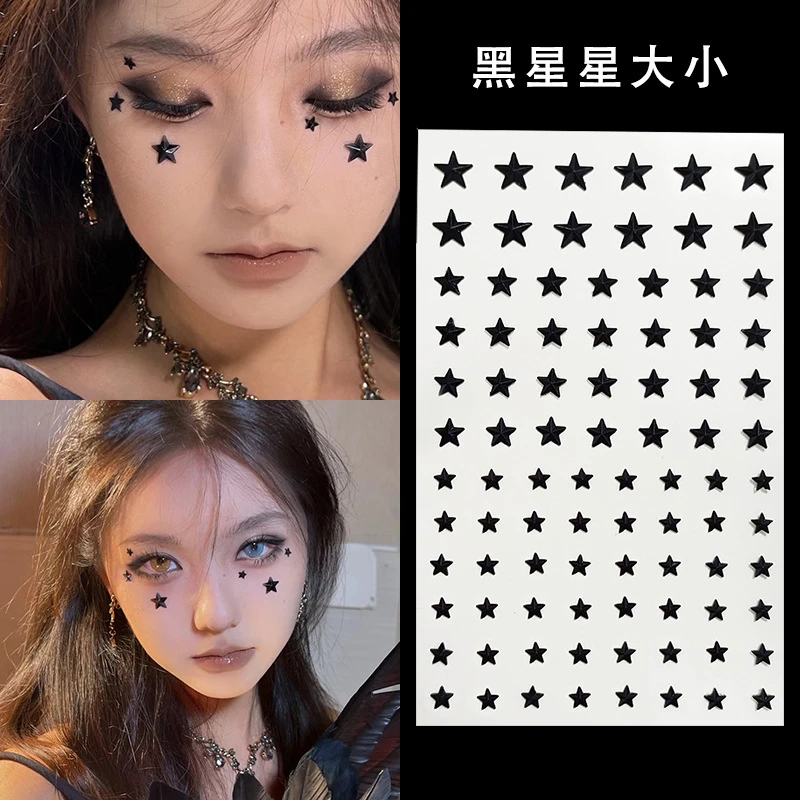 钻贴脸贴钻脸部眼妆亮钻水泪钻脸上饰品化妆碎钻石贴纸舞台妆闪钻