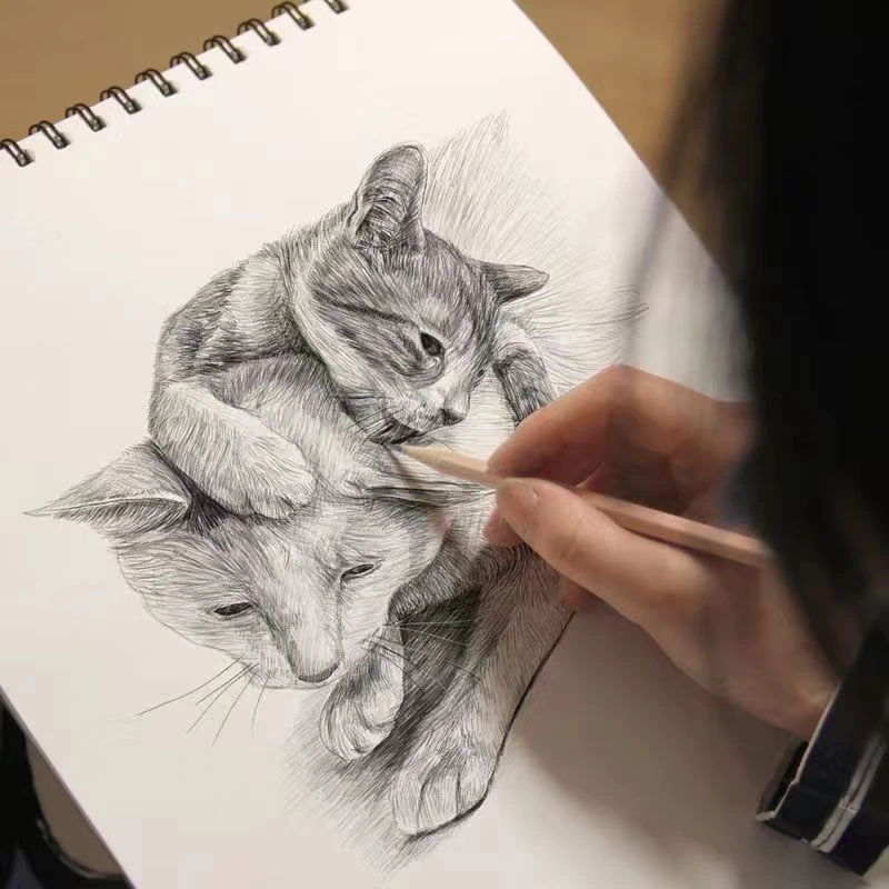 广博A4素描本40张0810