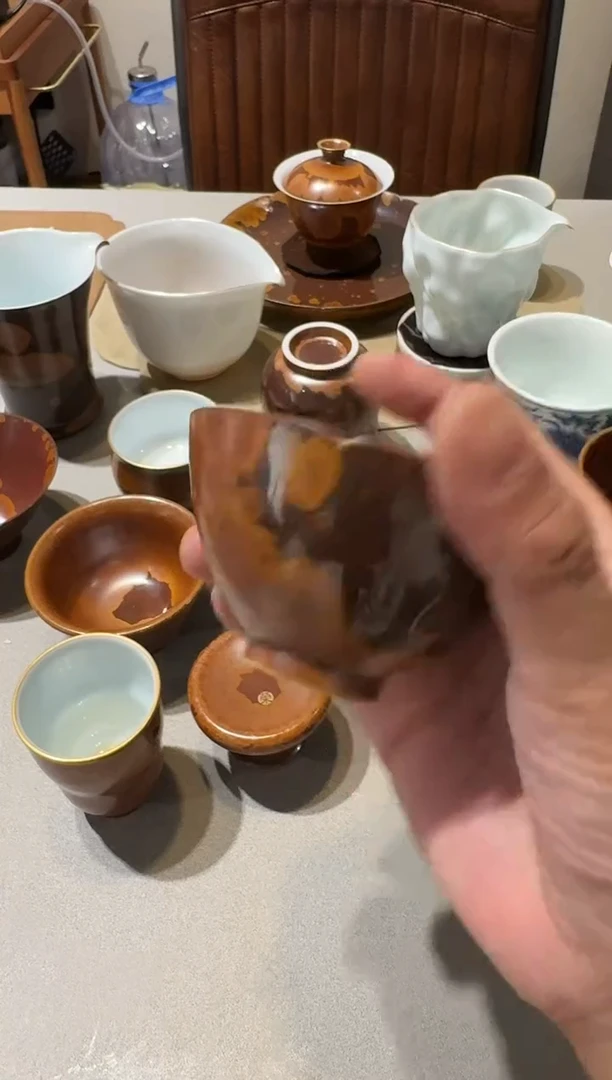 【闪购商品】荣器 木首葵口斗笠杯