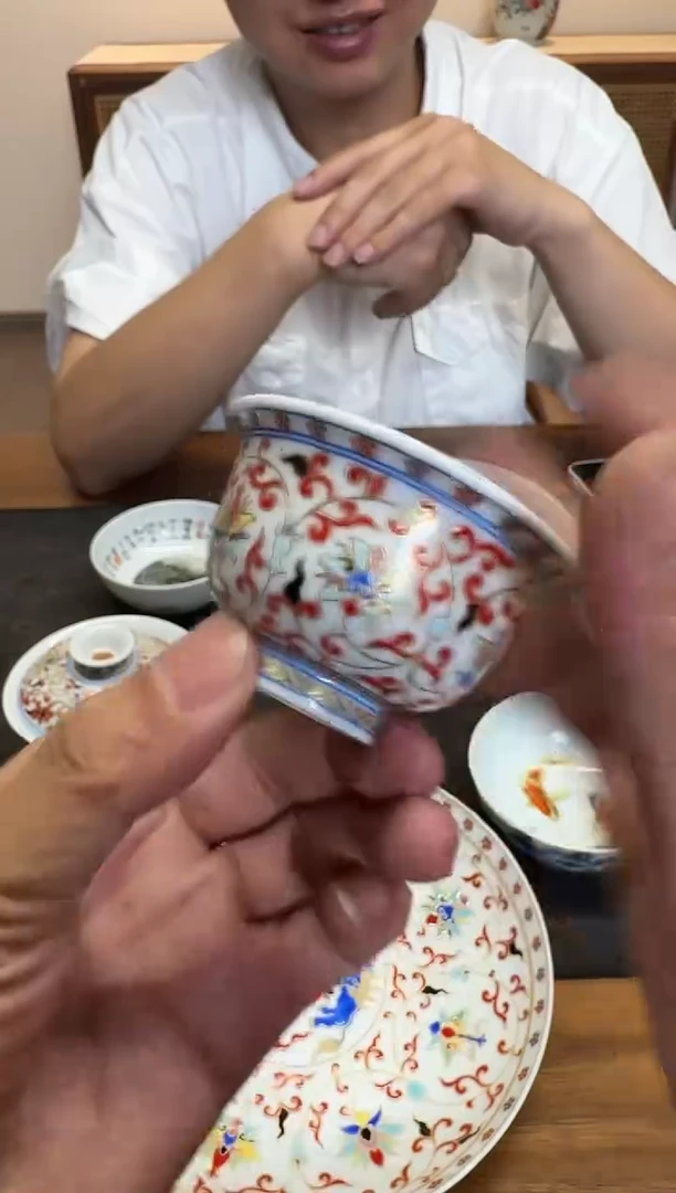 【闪购商品】掐丝珐琅宝石彩迷你压手杯