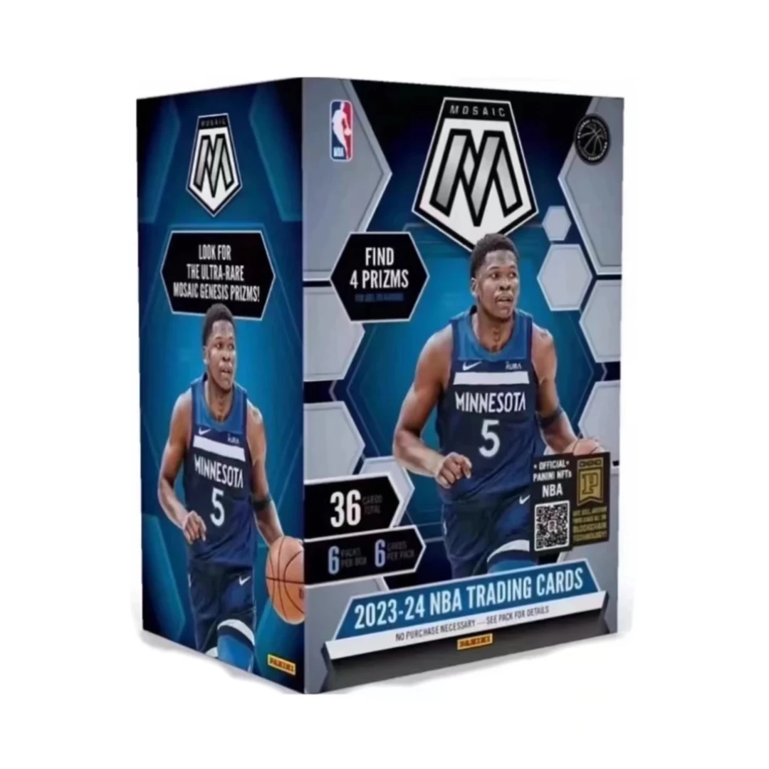 【拆盒】2023-24 Panini 马赛克 手雷盒 篮球球星卡盲盒
